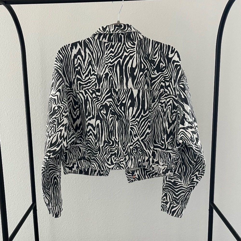 BRAND NEW MOTHER | The Out Of Pocket Jacket Hoofing It Wash in White | Size M - Picture 7 of 12
